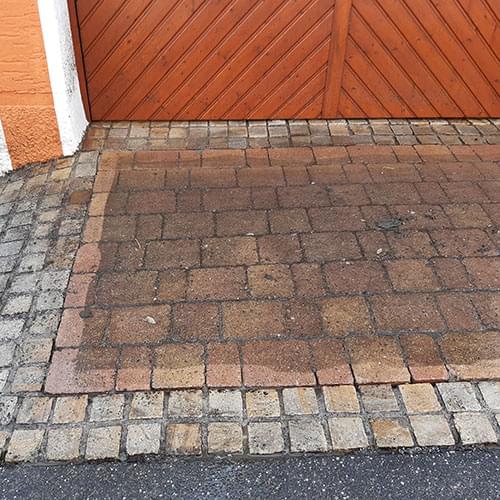 Stellplatz vorher