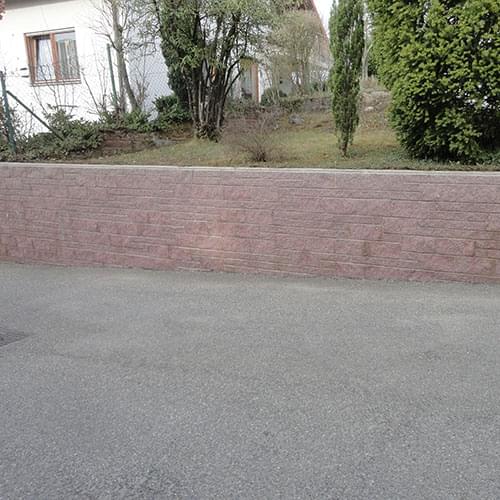 Mauer nachher